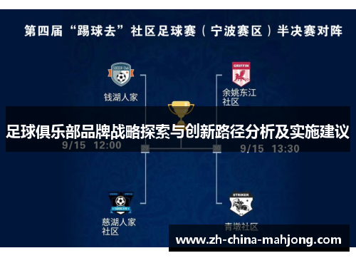 足球俱乐部品牌战略探索与创新路径分析及实施建议